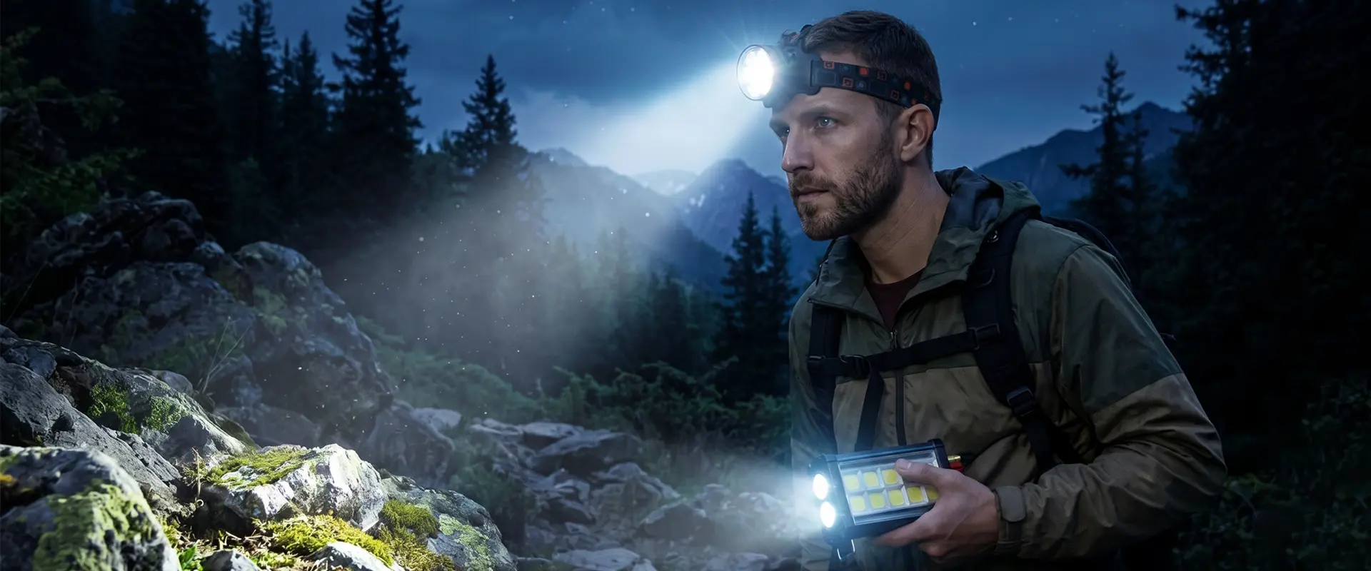 Farol LED profissional Forest Tiger - direto da fábrica OEM