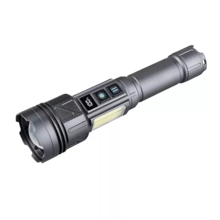 Lanterna LED portátil recarregável para emergência doméstica